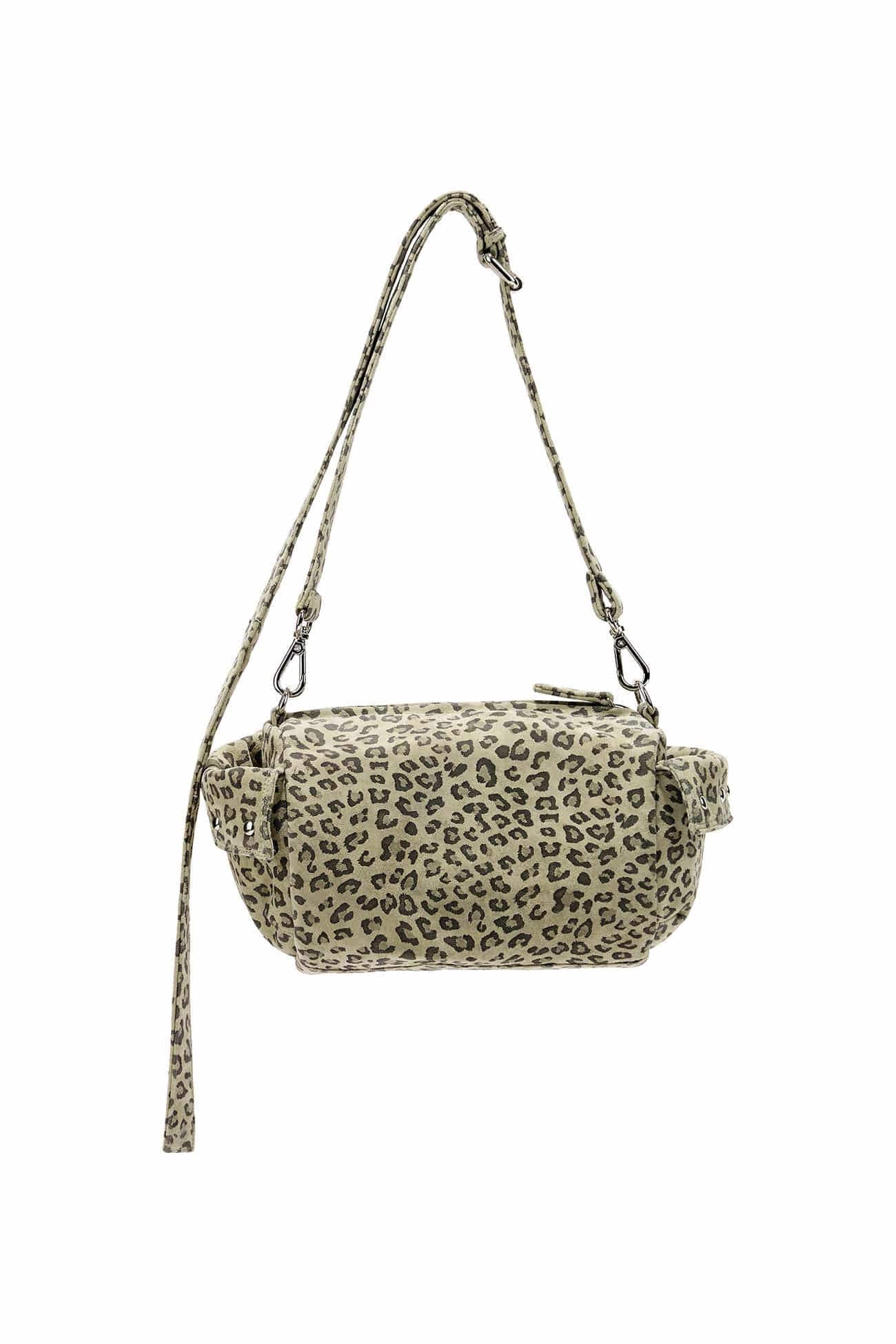 【DEINET】 HALF ROUND BELT BAG : LEOPARD