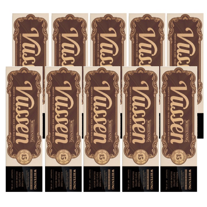 [OSTEM] オステム 15 美白歯磨き粉 フローラルミントの香り 80gｘ10個