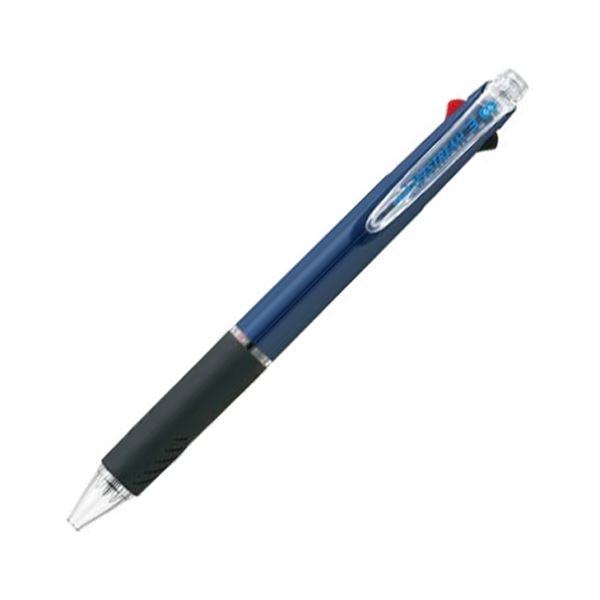 (まとめ) 三菱鉛筆 3色ボールペン ジェットストリーム 0.5mm （軸色 ネイビー） SXE340005.9 1本 (×30セット)