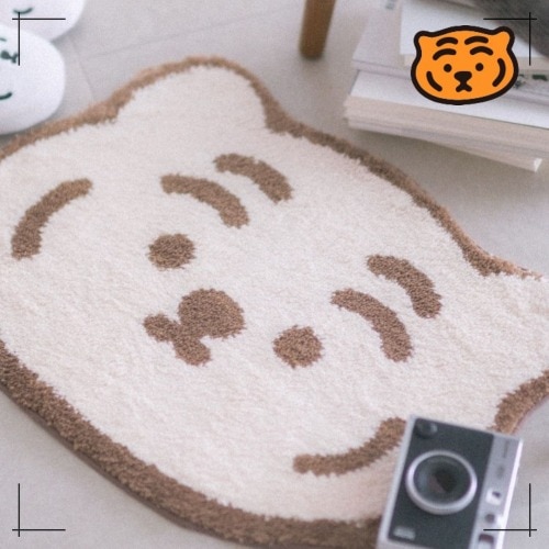 MUZIK TIGER 公式取扱店 フェイス ミニラグ 2種