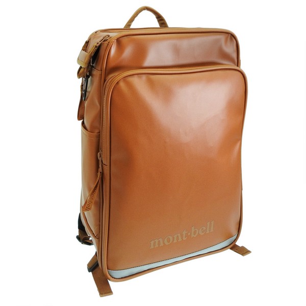 モンベル バッグ ボーイズ ガールズ キッズ リュック リュックサック 通学用バックパック ブラウン スクールパック わんパック 15L 子供用 1133455 OP15BN