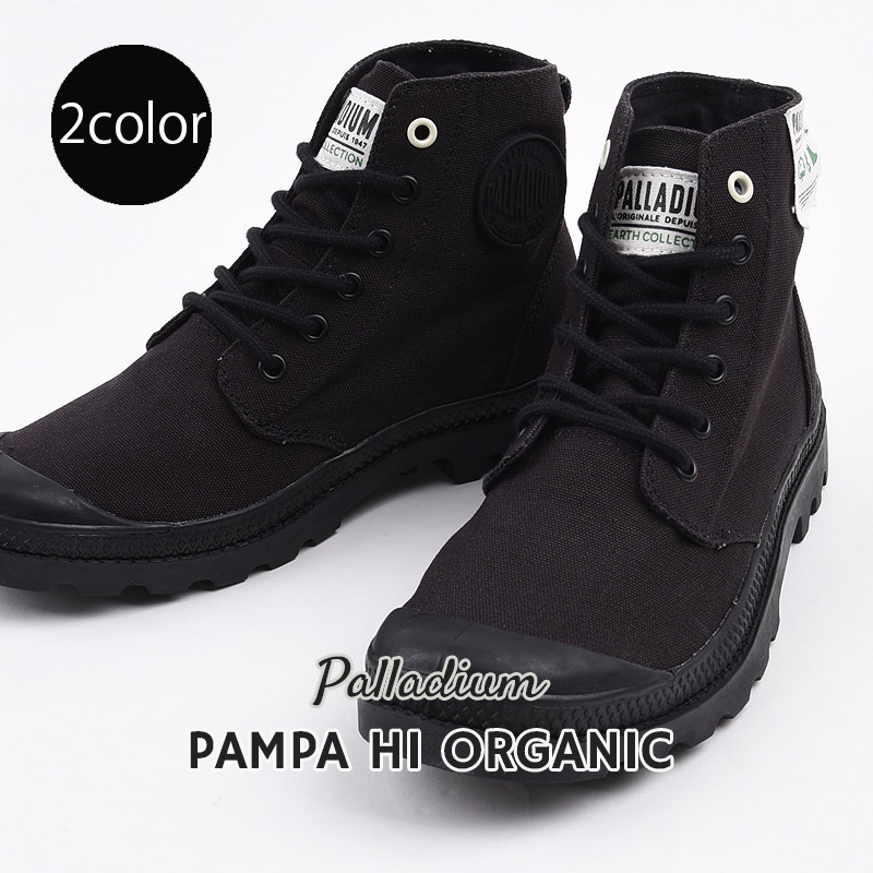 PAMPA HI ORGANIC 76199 001 708 ブラック　レディース スニーカー