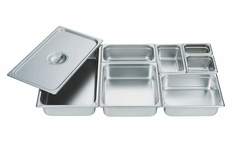 （まとめ買い）カンダ HG 18-8 ホテルパン 1/4 深さ150mm 7146 [x3]