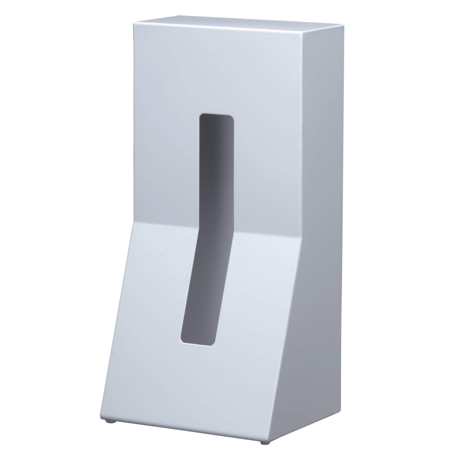 DUENDE(デュエンデ) ティッシュケース ホワイト STAND! STEEL 【2006年度グッドデザイン賞受賞】 DU0022