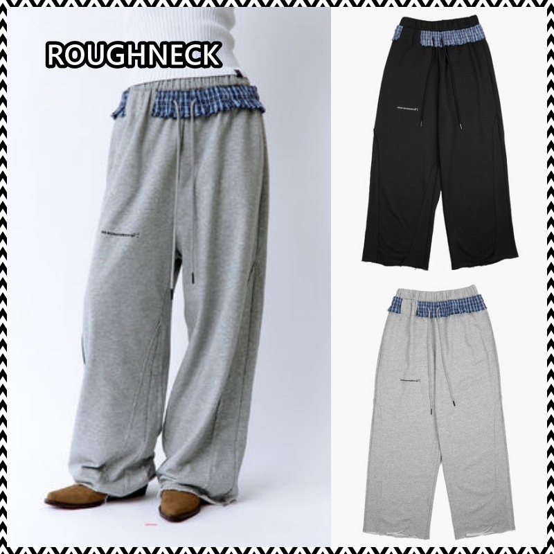ROUGHNECK Grunge Cut-Out Sweatpants