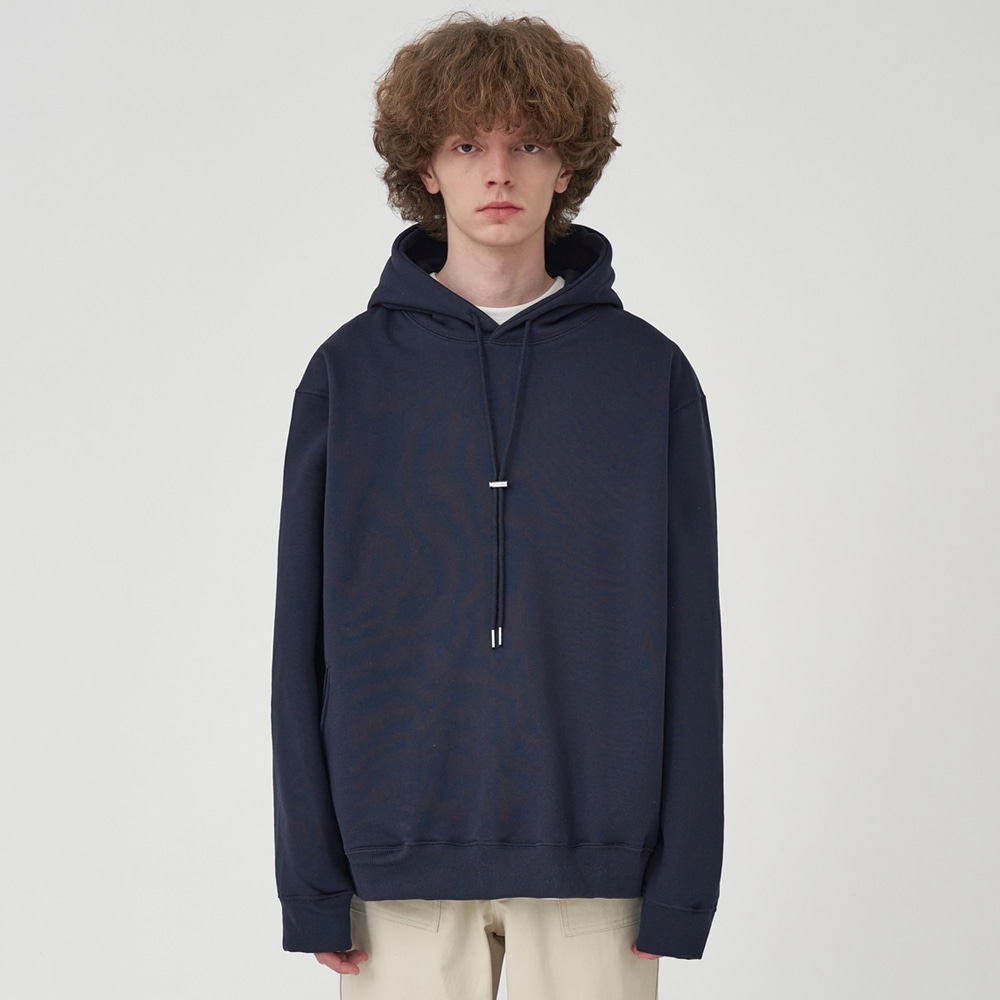 SOFT POCKET HOODIE_NAVY