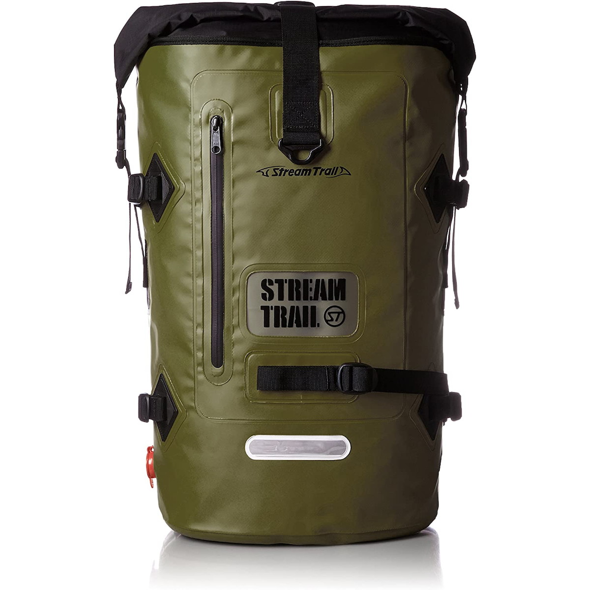 【在庫有・即納】 ストリームトレイル (Stream Trail) ドライタンク 40L D2 オリーブ 防水バッグ 旅行 バックパック 釣り 海 アウトドア