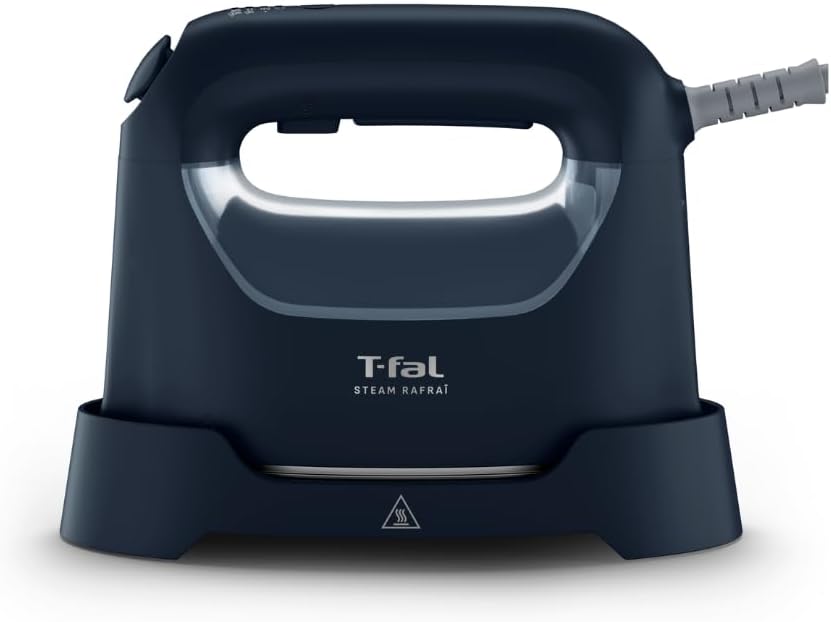 【オンライン限定】ティファール スチームアイロン 衣類スチーマー 2WAY 衣類丸ごとリフレッシュ ワンプッシュおまかせスチーム 脱臭 除菌 「スチーム ラフレ」 ハンディアイロン マットブラック