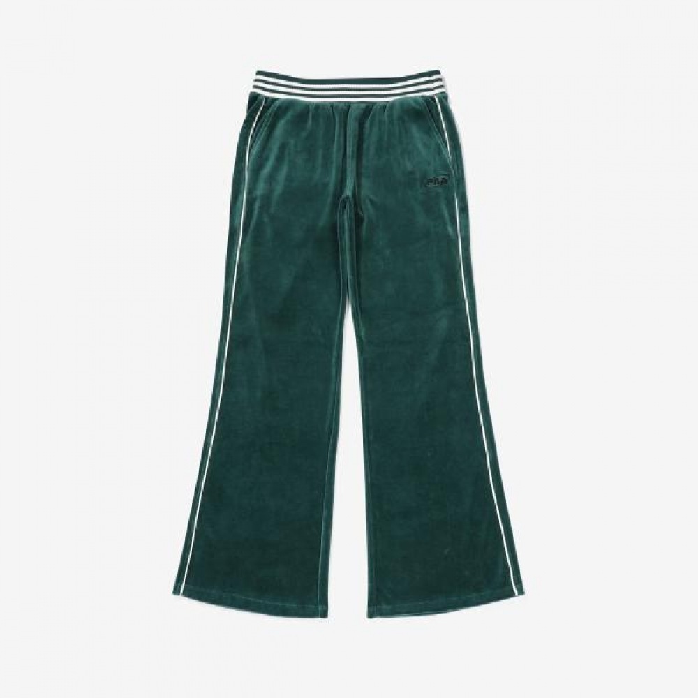 フィラ トレーニングパンツ ベルベット パイピング