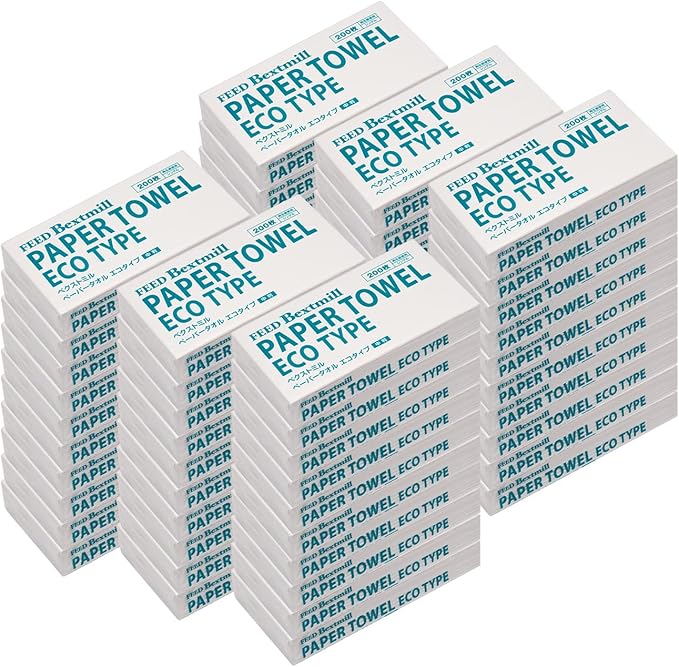 フィード ベクストミル ペーパータオル エコタイプ 中判(紙, 200枚入り 30