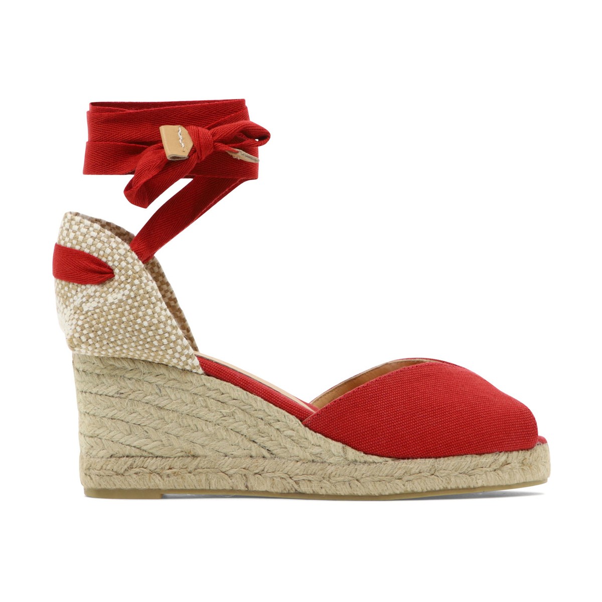 BILINA/6/002ROJO CARMIN レッド 春夏2024 フラットシューズ レディース vi