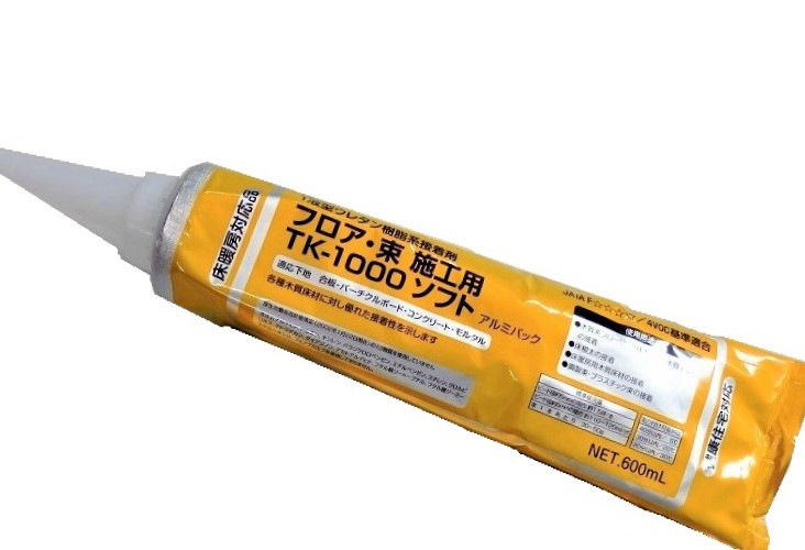 東郊産業 TK1000ソフト アルミパック 12本入 ウレタン樹脂系ボンド