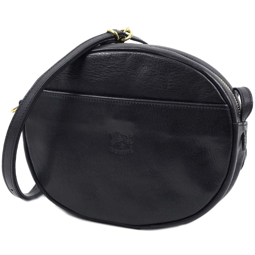 イルビゾンテ ショルダーバッグ IL BISONTE レディース ブラック NERO レザー 本革 斜めがけ BCR297-PV0001-BK159B