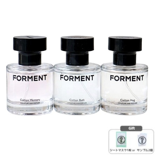 シグネチャーヘアパフューム 30mL / コットンの香り フローラル ヘアミスト 水分 ヘア香水 ピーチ シリコンフリー 毛髪ケア