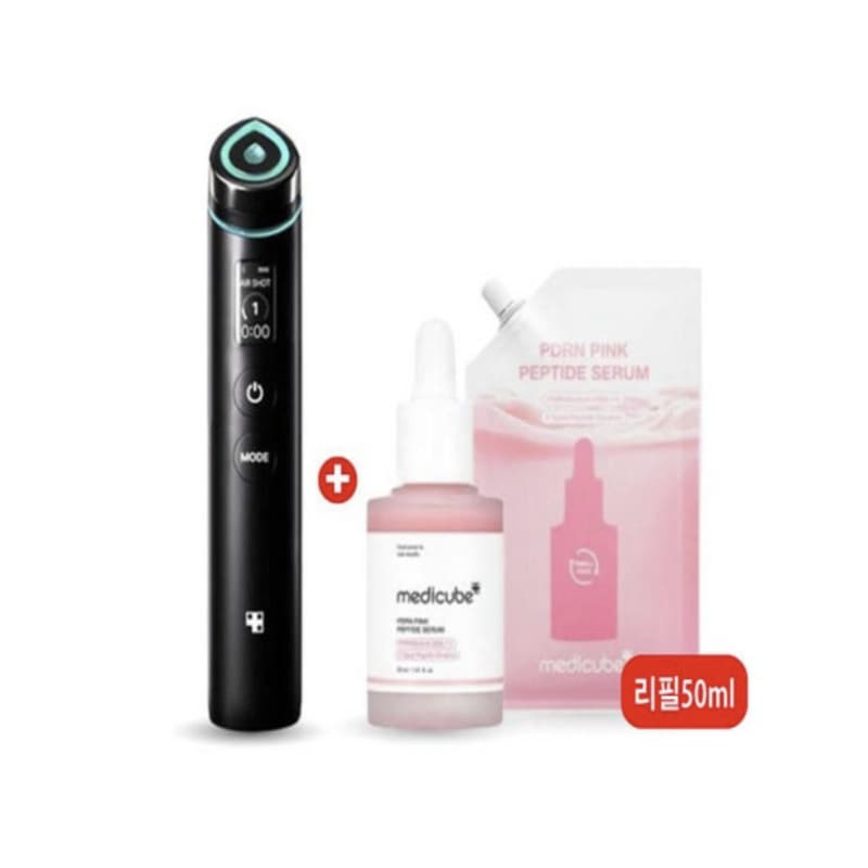 AGE-R ブースター プロ ＋ PDRN ピンク ペプタイド アンプル 30ml + リフィル 50ml セット韓国コスメ