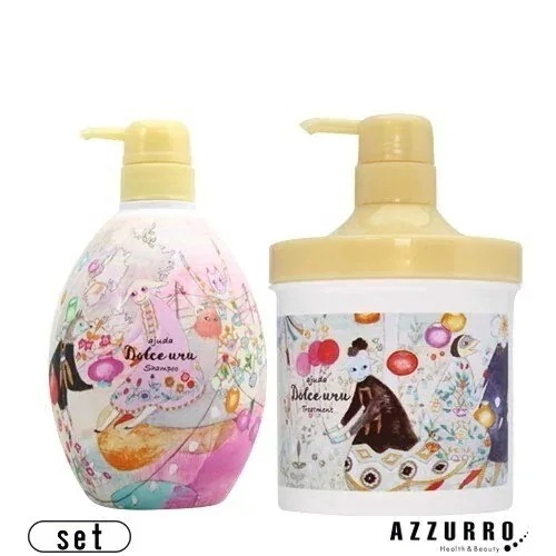 インターコスメ アジュ-ダドルチェウル シャンプー 700ml トリートメント 700g 合計2点セット【宅急便対応】【翌日着対応】