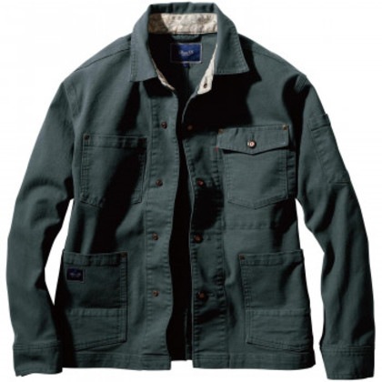 桑和 1472-00 長袖カバーオール Sサイズ アーミー(82) Dandy Dad