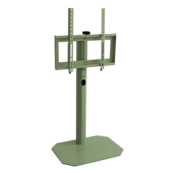 ホームテイスト 大人かわいいインテリア 八角壁寄せテレビスタンドOKOTG-GE グリーン ロータイプ 単品 メーカー直送