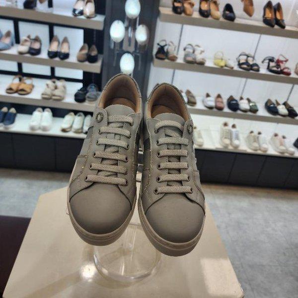 HC10 女性用本革スニーカー グレー LCWS87U42616 (40822220)
