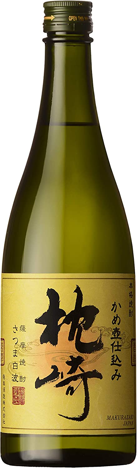 【送料無料】薩摩酒造 芋焼酎 かめ壺仕込み 枕崎 720ml6本【北海道東北四国九州沖縄県は別途送料がかかります】