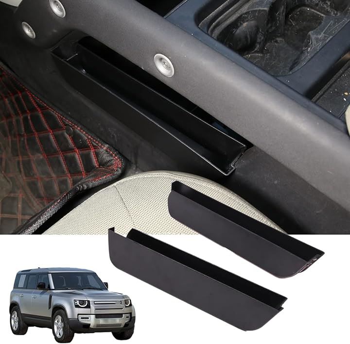 ランドローバー ディフェンダー 2020～2022年に対応 コンソールボックス センターコンソールアクセサリーオーガナイザー 車用ボックスアームレストボック おしゃれ(スタイル 12)