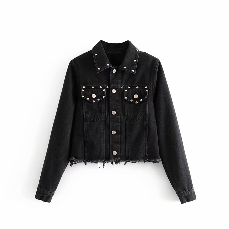 デニムジャケット　長袖　春秋　レディース　ダメージ　アウター　ジージャン　おしゃれ　デニム カジュア