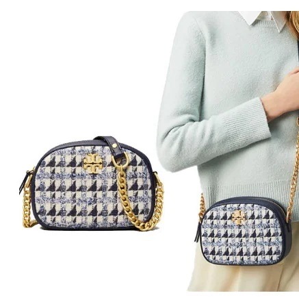 Kira Chevron Tweed Small Camera Bag 80354