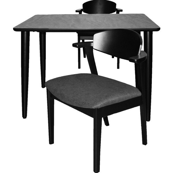 筑波産商 ステルス 100 メラミンテーブル ヒーター無 3点セット BK メーカー直送