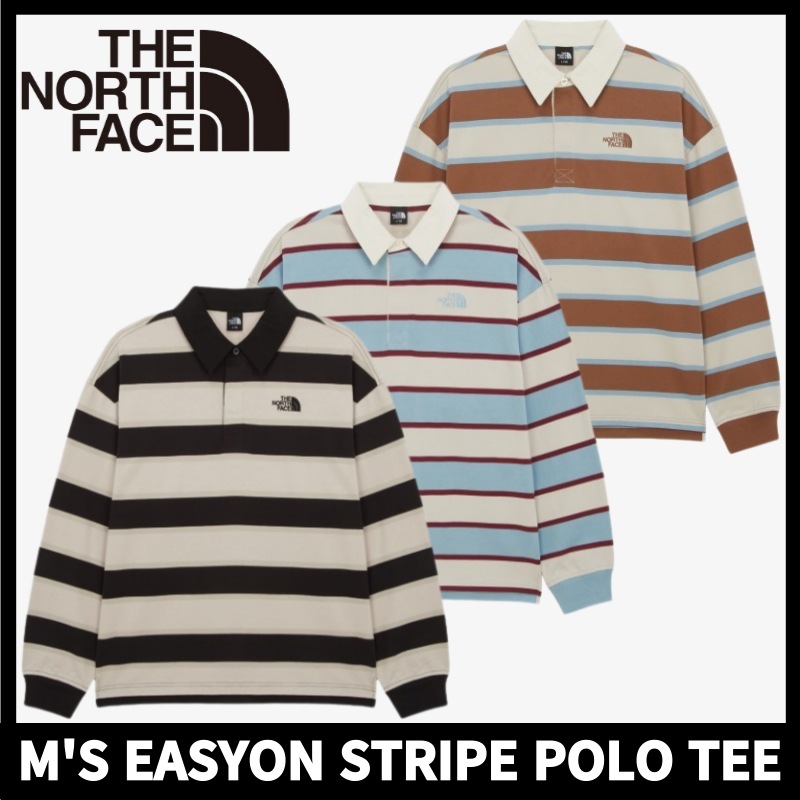 MS EASYON STRIPE POLO TEE NT7TR57 [公式正規品]