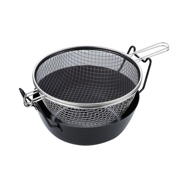 ラバーゼ 鉄揚げ鍋セット 28cm(a36407) メーカー直送