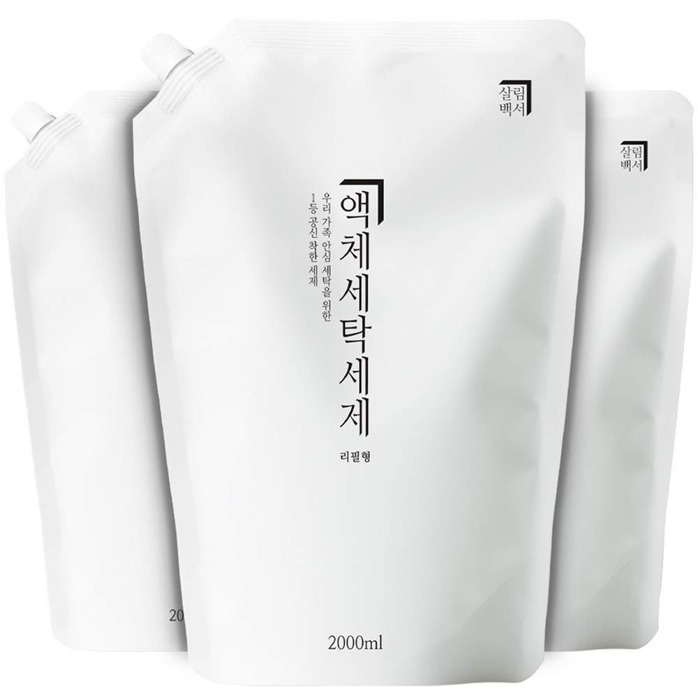 サリムホワイトペーパードラム一般兼用液体洗濯洗剤詰め替え2L3個 5,037円