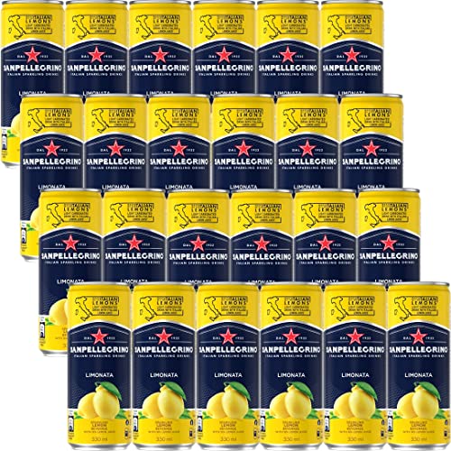 (サンペレグリノ) イタリアン スパークリングドリンク リモナータ (レモン) 330ml ×24本 炭酸水 (果汁16% イタリア産レモン果汁 微炭酸)