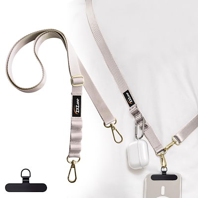 ショルダーストラップ Qoo10] [ZXZone] スマホショルダー 斜め