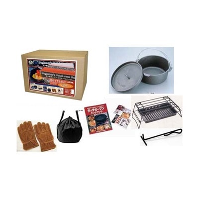 ダッチオーブン ビギナーセット 30cm 収納袋付（お料理レシピメンテナンスガイド付）