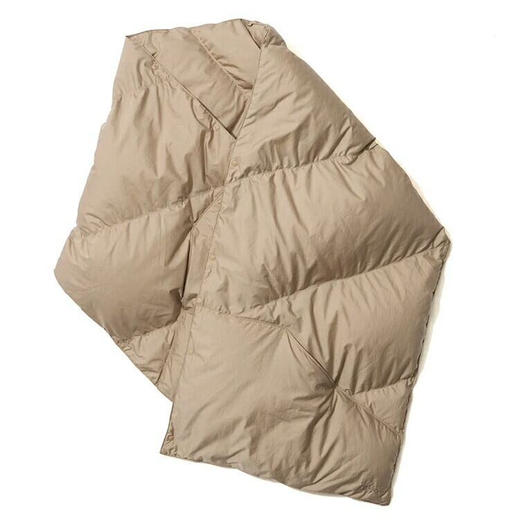 ノーカラーダウンコート （ウィメンズ） モカ フリー #N0002384-MOCHA