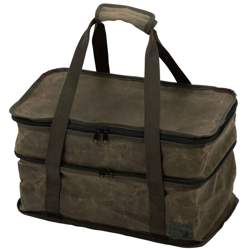 帆布 ギアバッグ 2段 アウトドア バッグ ul2069