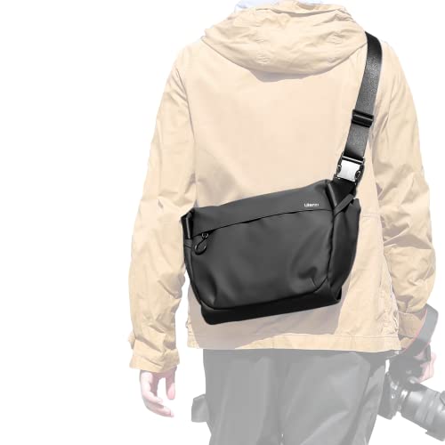 [Ulanzi] カメラバッグ ショルダーバッグ スリングバッグ 仕切り調整可 サイドハンドル&ショルダーバッグ 撥水加工 収納用ショルダーバッグ カメラケース 一眼レフカメラなどに適用 多機能防水バ