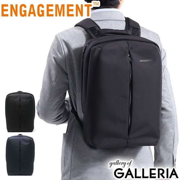 正規品1年保証エンゲージメント リュック ENGAGEMENT バックパック リュックサック ビジネスリュック PC 耐水 撥水 B4 15L 通勤 メンズ EGBP-011