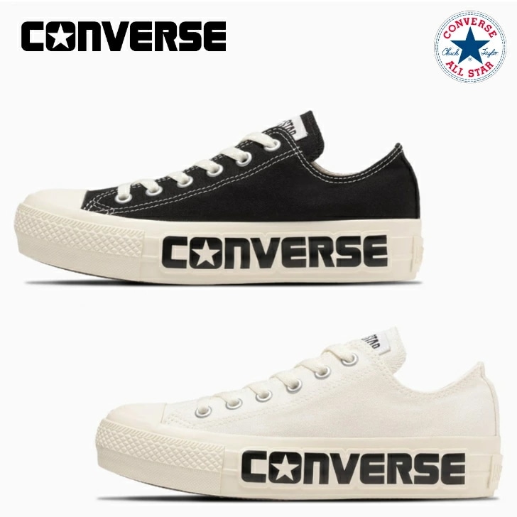 コンバース スニーカー ローカット オールスター ＰＬＴＳ ロゴパッチ ＯＸ レディース CONVERSE ALL STAR PLTS LOGOPATCH OXローカットスニーカー