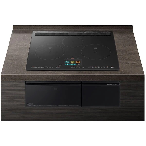 HT-N1500KTF K プレミアムブラック [ビルトインIHクッキングヒーター (IH3口幅60cmスマホアプリ対応)]