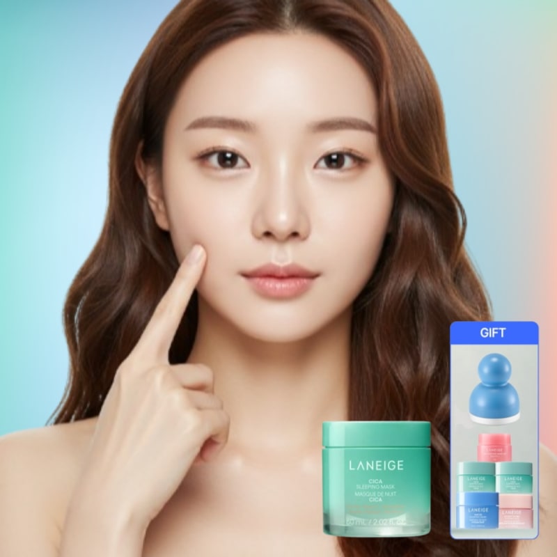 シカスリーピングマスク 60ml 夜用保湿パック やさしい鎮静ケア