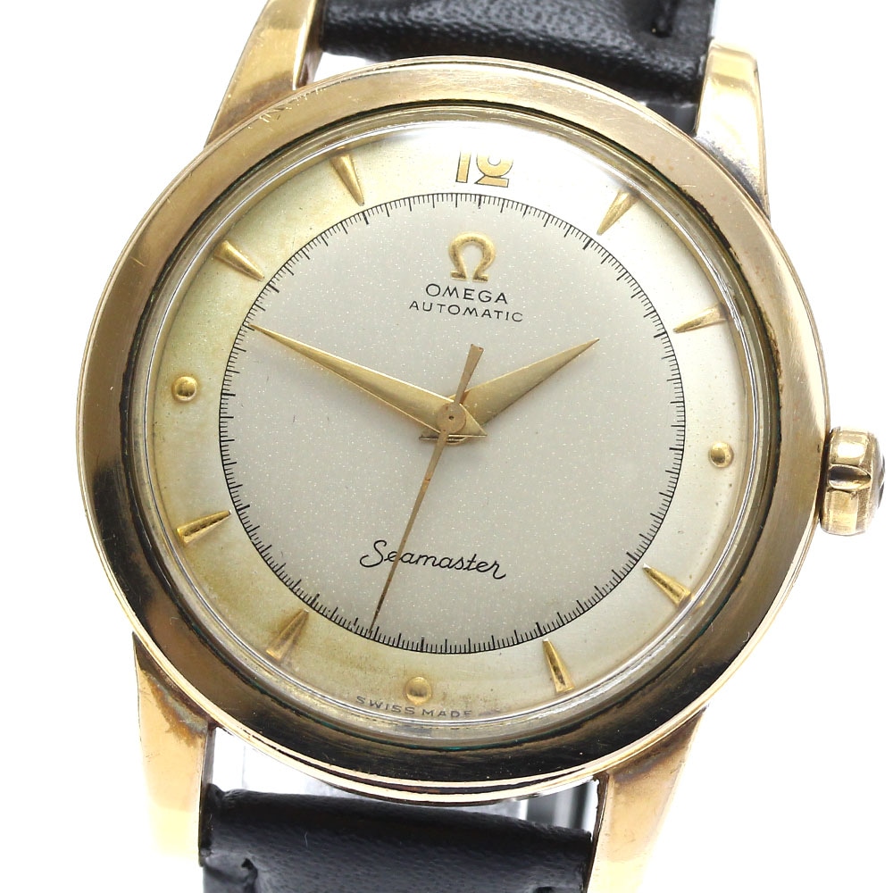 オメガ OMEGA 2577-6 シーマスター ハーフローター Cal.351 自動巻き メンズ _881440【中古】