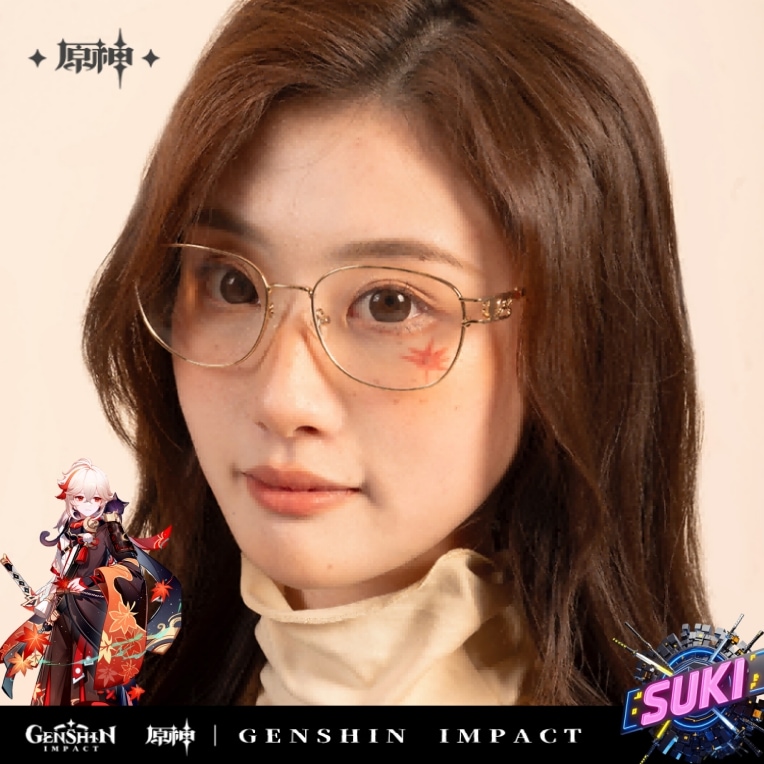 【プロ品質を極める!】原神 グッズ / 楓原万葉 インプレッションシリーズ / メガネ男女兼用 / Genshin Impact Kaedehara Kazuha 枫原万叶 げんしん コスプレ