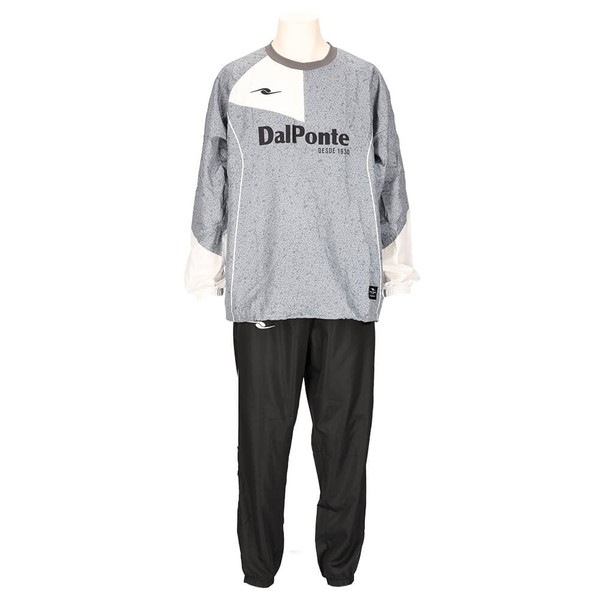 ダウポンチ DALPONTE 昇華ピステスーツ 上下セット サッカー フットサル DPZ0445-GRAY
