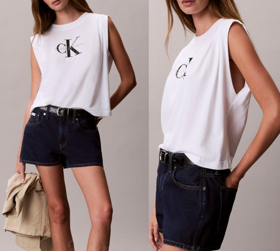 Pleated Shoulder Crewneck Tee (47G214G-YAF)