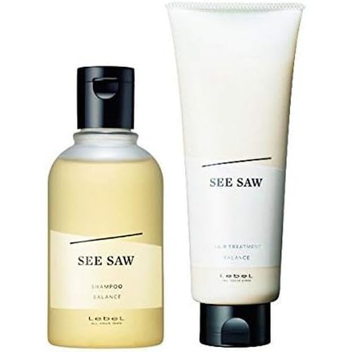 SEE/SAW シーソー セット品 ヘア＆スキャルプシャンプーB × ヘアトリートメントB 2点セット