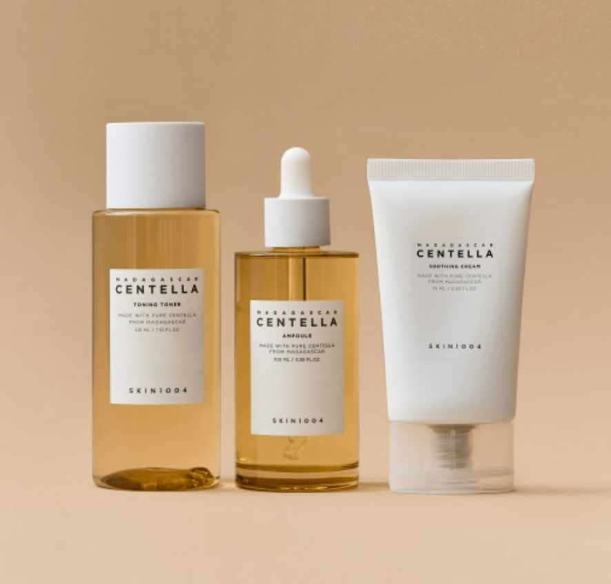 [鎮静ケア3種]センテラ調色トナー210ml +アンプル100ml +スーディングクリーム75ml