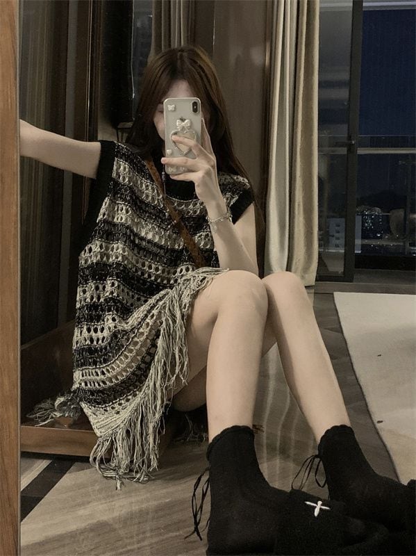 新品早く買いに来て Tシャツ半袖 綿レディース トップス男女兼用 大きいサイズ 韓国ファッション 上着 コレクション アル 透かし彫り チョッキです2272