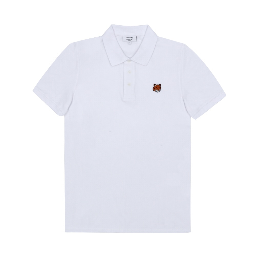 メゾンキツネ フォックスヘッドパッチポロ メンズ 半袖Tシャツ PM00209KP0002