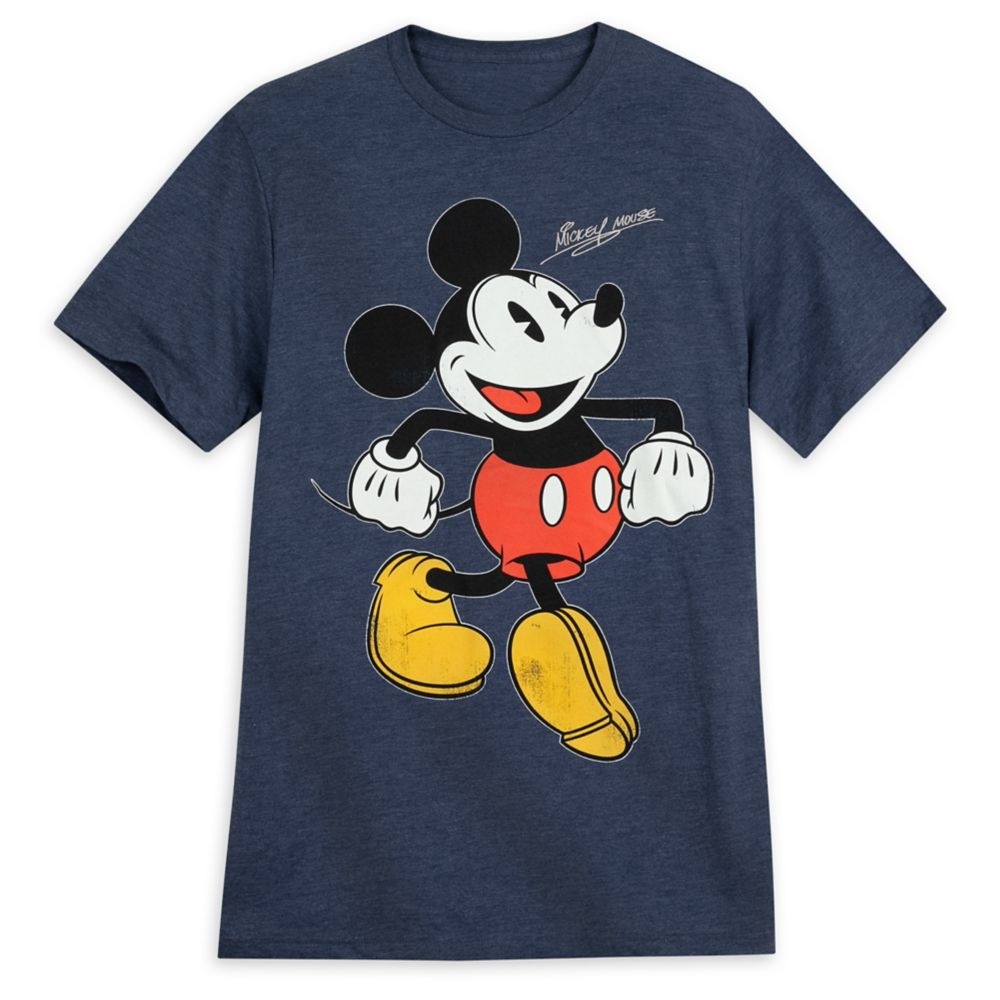 ディズニーミッキーマウスファッションTシャツ大人用